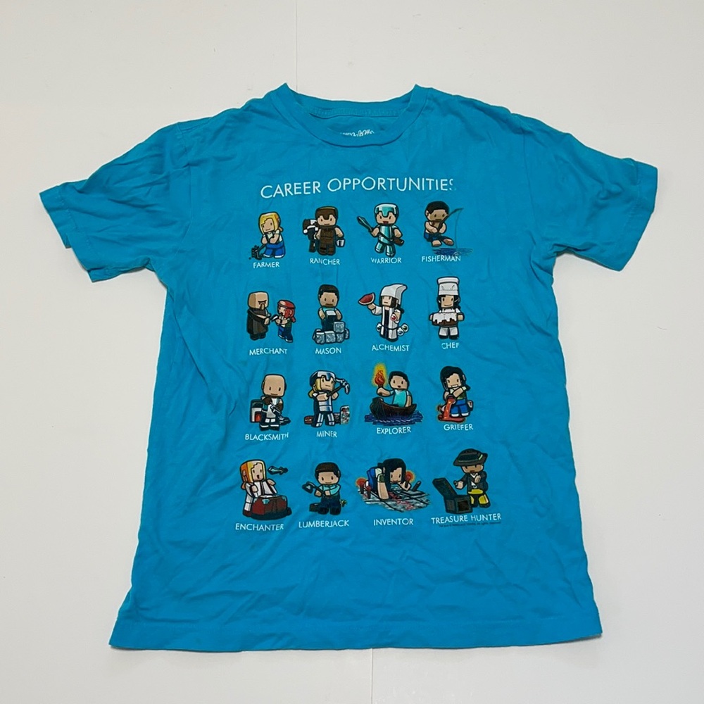 Minecraft T-Shirt Old Navy Collectabilitees Boys XL